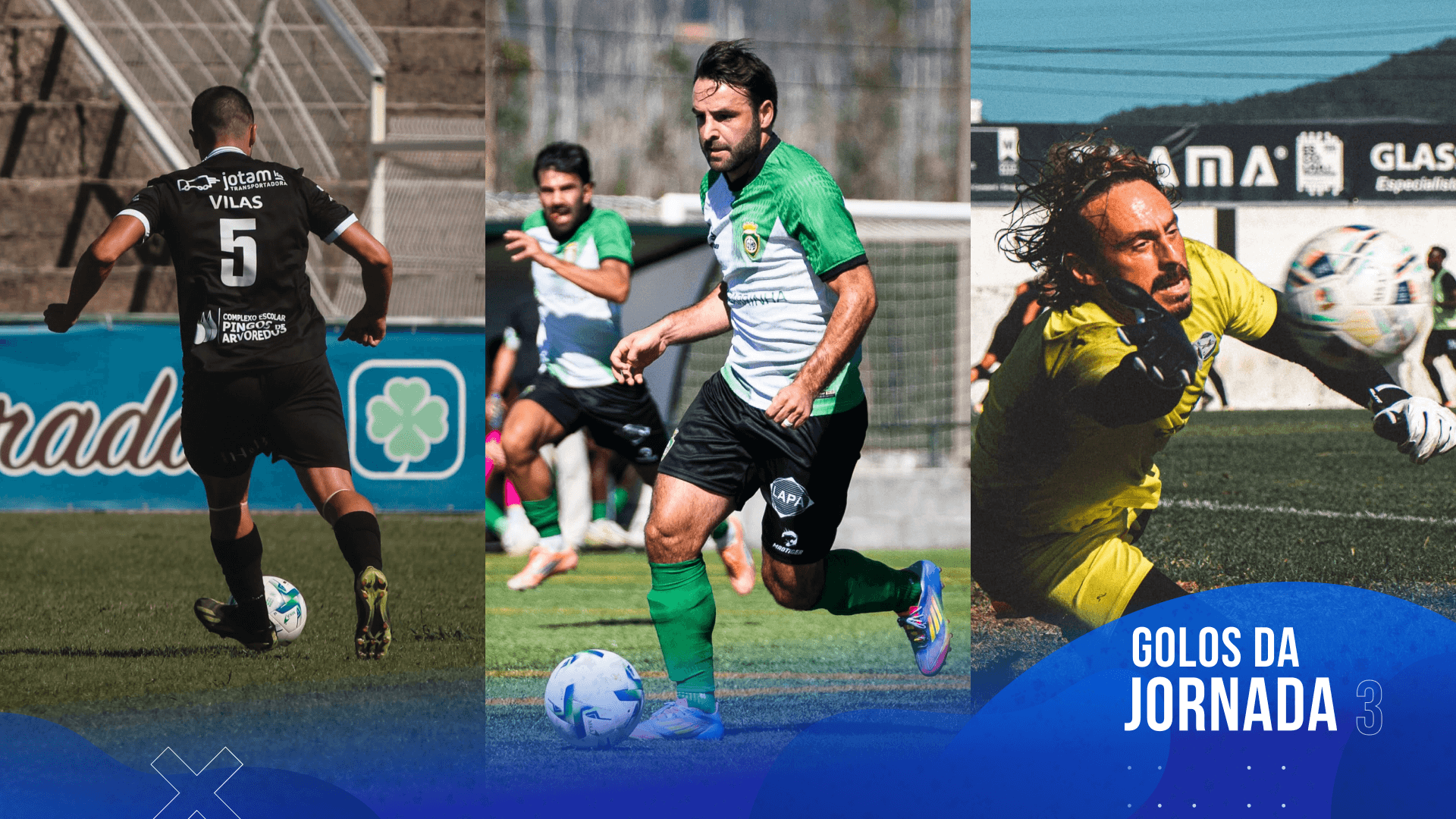 Golos da Jornada 3 | Campeonato Sabseg | 2026/2027