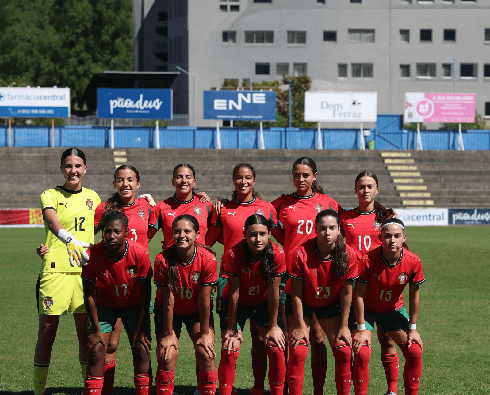 Seleção Nacional Feminina Sub-17 conclui estágio em Aveiro com três vitórias
