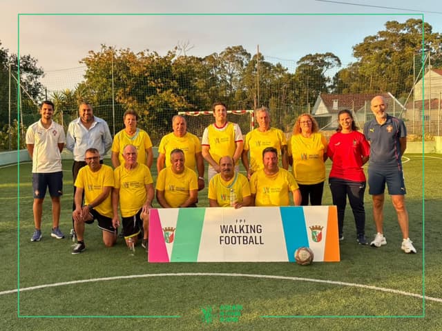 AF Aveiro e FPF realizam visita técnica de Walking Football à ACREMA
