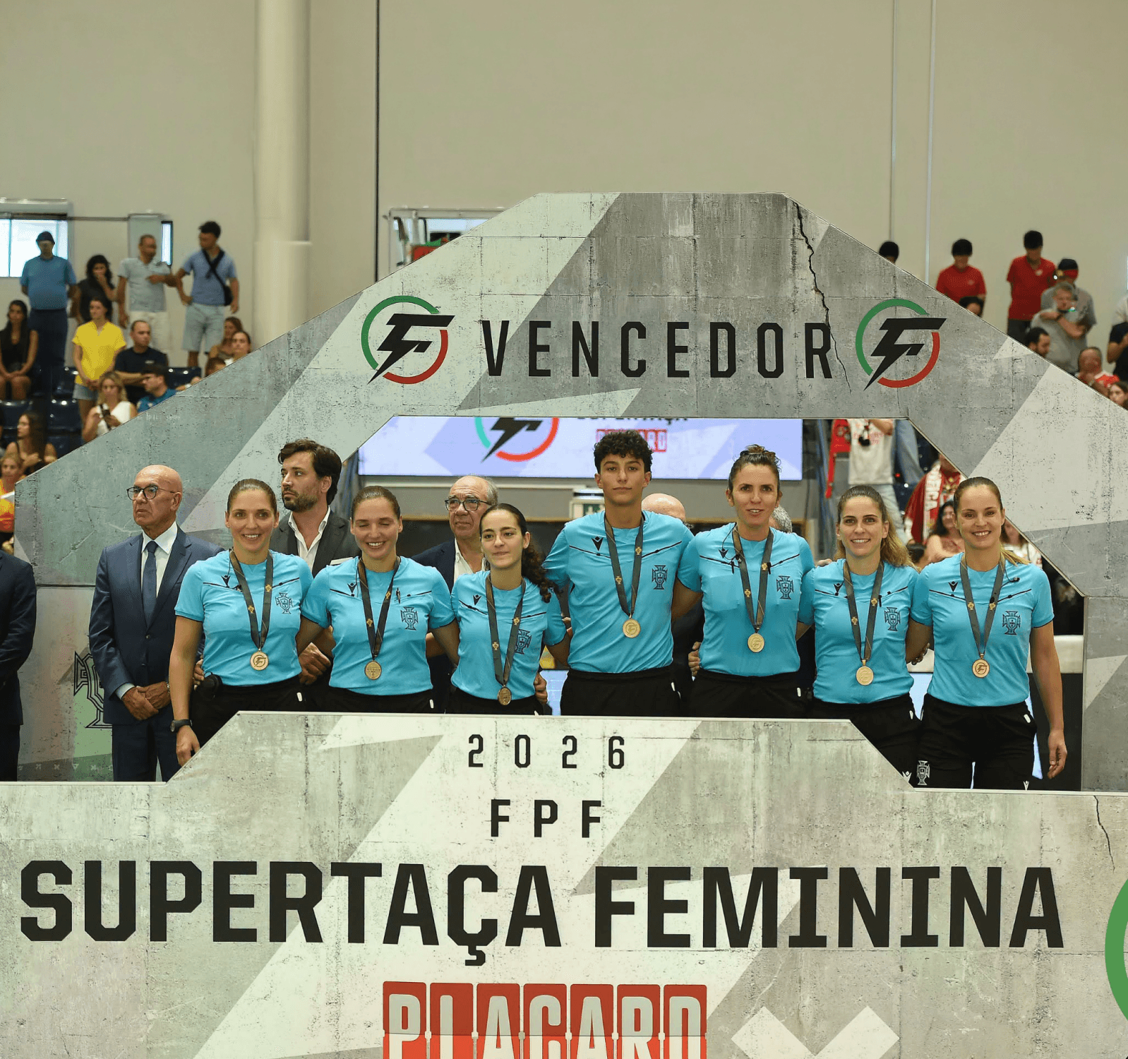 Constança Silva representou a arbitragem aveirense na Supertaça Feminina de Futsal