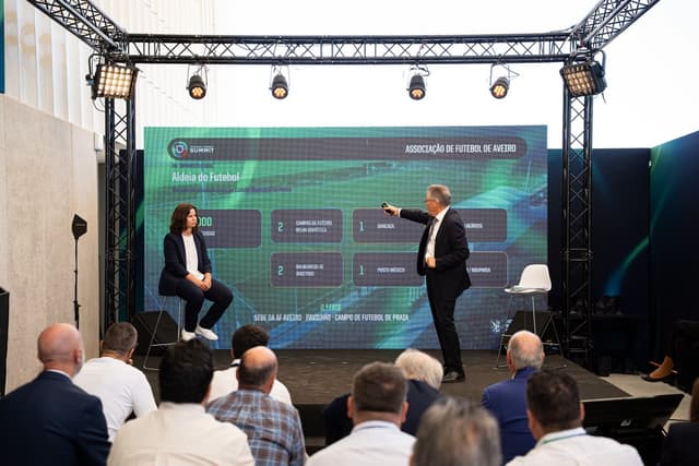 AF Aveiro marca presença no Portugal Football Summit e apresenta novo projeto social