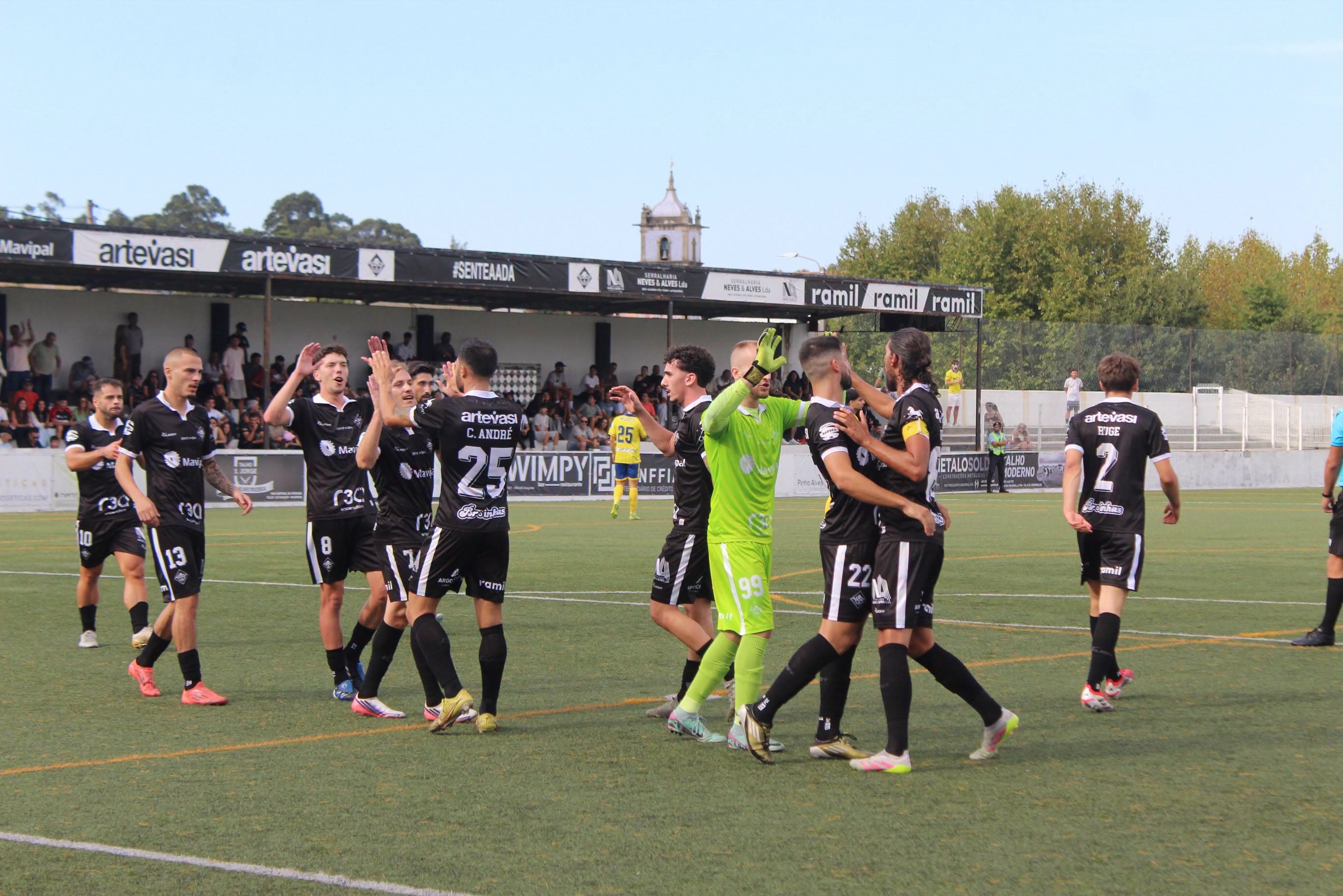 AD Argoncilhe consolida liderança e Anadia FC SAD cola-se ao topo na 5.ª Jornada do SABSEG